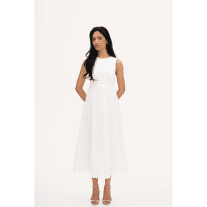 Main Image Mandibreeze Louiza Dress Broderie White