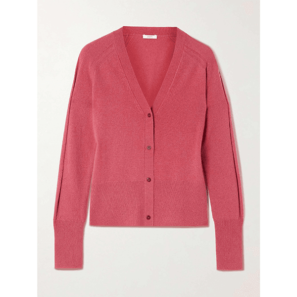 JOSEPH Keane Cardigan Mulberry