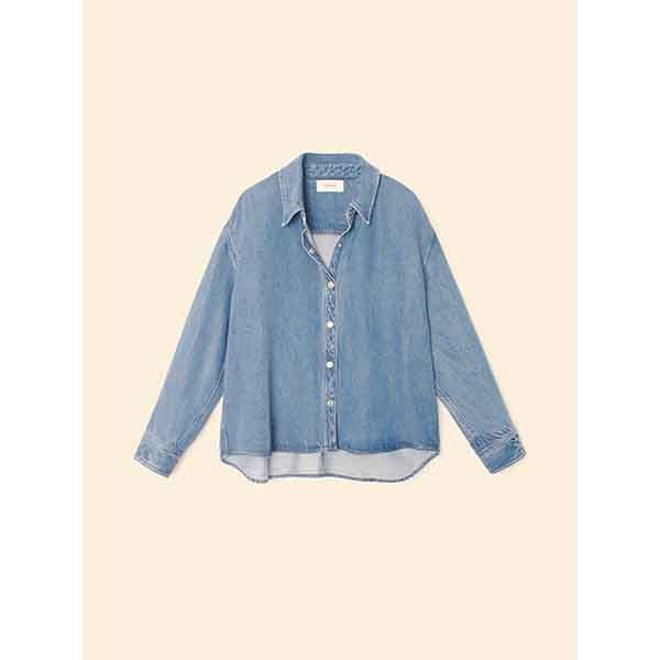 Xirena Gia Shirt Voyage Blue