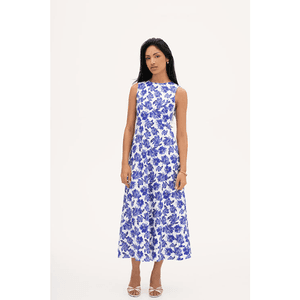Main Image Mandibreeze Niki Dress Blue Print