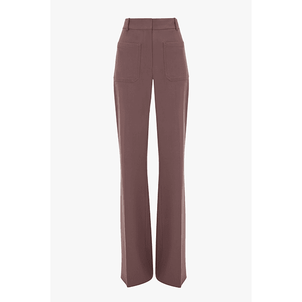 Victoria Beckham Alina Trouser Mauve