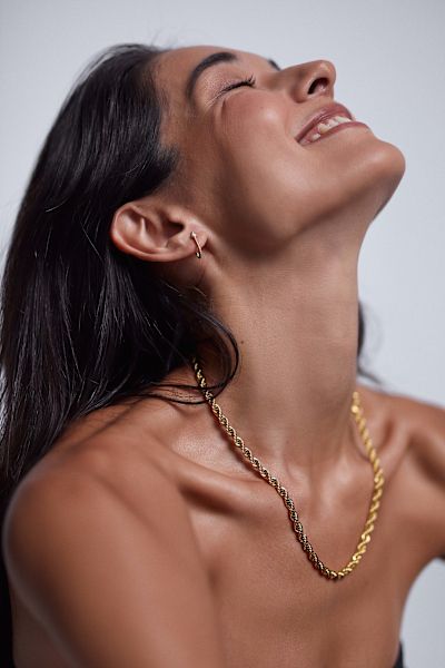 Anni Lu Golden Rope Necklace