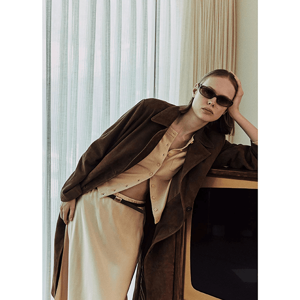 Vince Pocket Cardi Chamomile