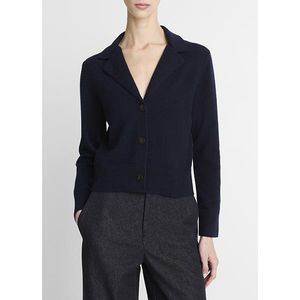 Main Image Vince Lapel Button Cardigan Coastal