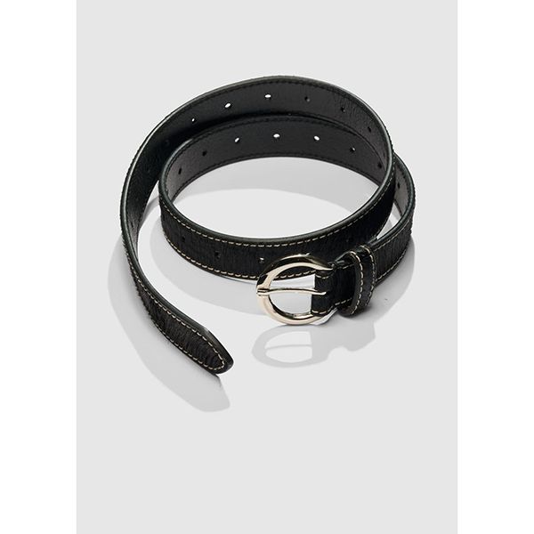 Christian Aks Jara Ponyhair Belt Black