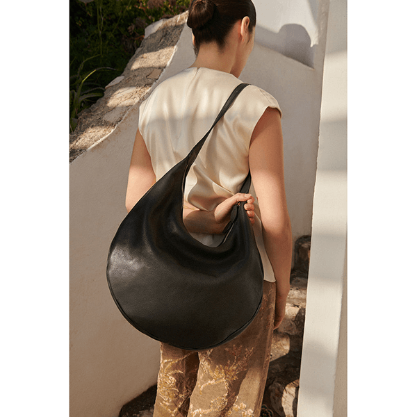 Liffner Moon Hobo Bag Black