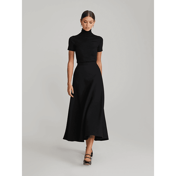 Andiata Kity 85 V Skirt Black