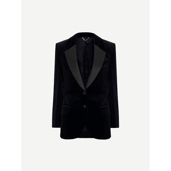 Single Breasted Tailored Jacket Midnight