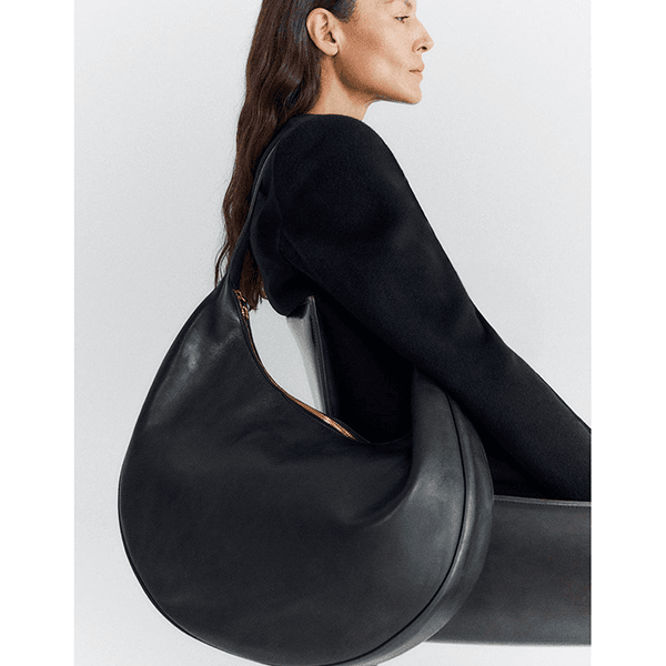 Liffner Moon Hobo Bag Black