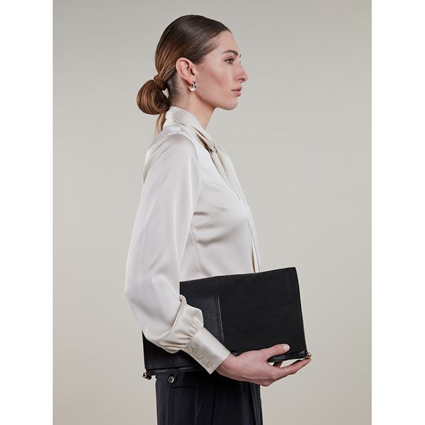 Stenströms Selma Bowtie Blouse Champagne