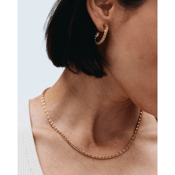 Edblad Tinsel Thin Necklace 45 cm Gold