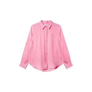 Hovedbilde Arnie Says Arc Linen Shirt Pink