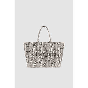 Hovedbilde Anine Bing Canvas Tote Python Print