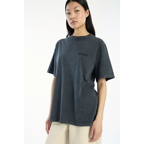 ROTATE Oversized T-shirt Black