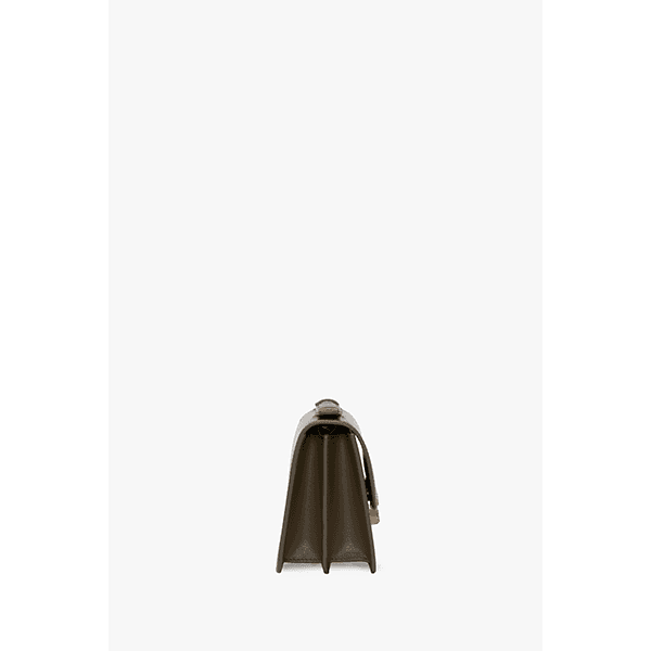 Victoria Beckham Dorian Bag Small Fossil Brown/Amber