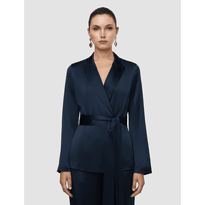 Hovedbilde JOSEPH Archer Jacket Silk Satin Indigo