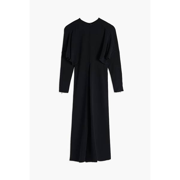 Victoria Beckham Dolman Midi Dress Black