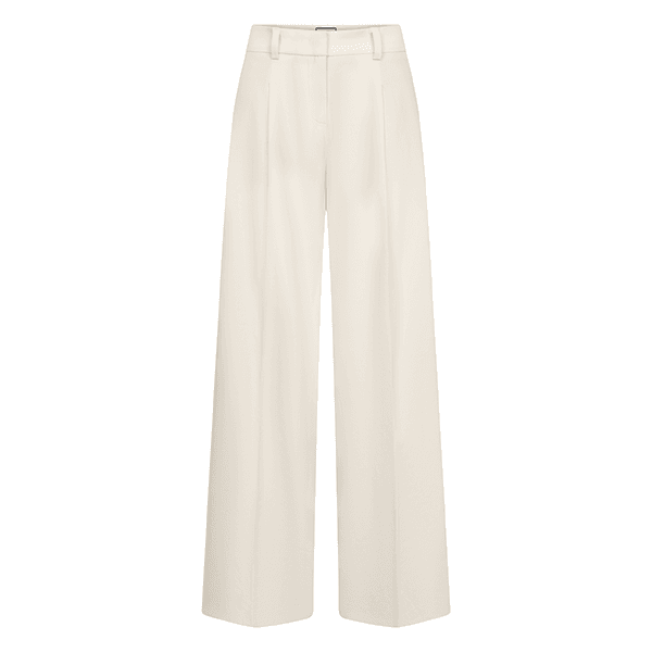 Seductive Chrissy Fine Linen Pant Offwhite